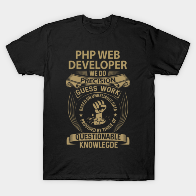 web developer shirt